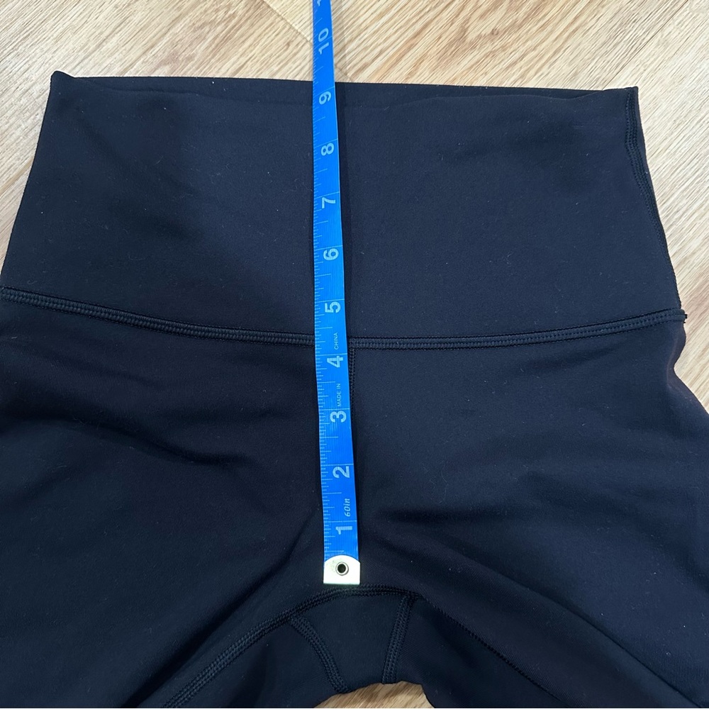 Lululemon Wunder Under 28” High Rise Luon Black Leggings Pants Size 4 - Picture 11 of 12
